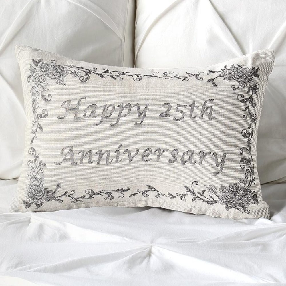 Endless Love 25th Anniversary Throw Pillow